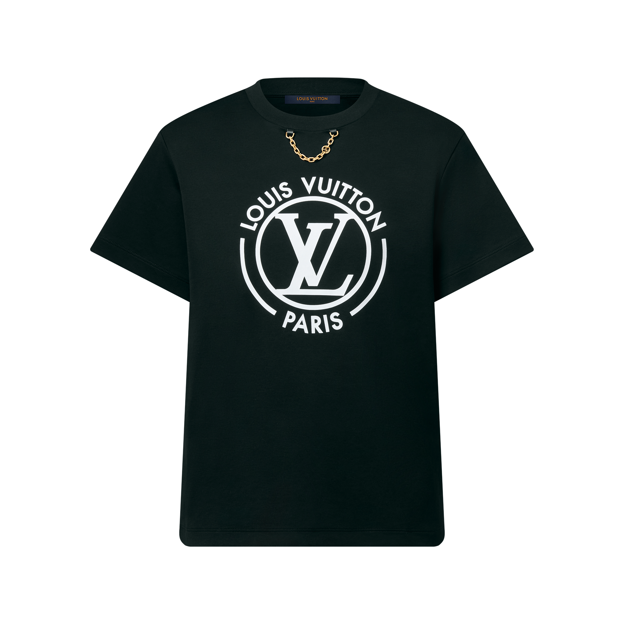 Flocked LV T-Shirt - Ready-to-Wear 1AHEOO | LOUIS VUITTON
